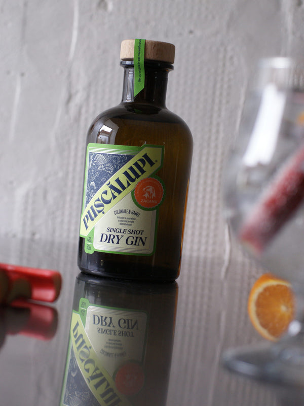 Pușcălupi X Zăganu Single Shot Dry Gin